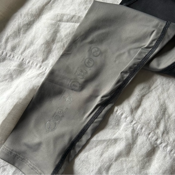 Virus Colorblock Compression Tights Leggings Sz S - Picture 6 of 7